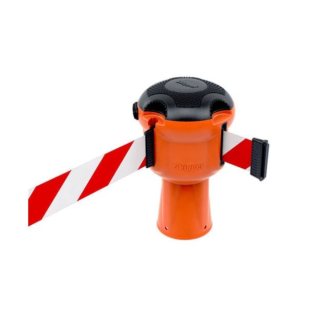 Skipper afsp�rringsenhed med 9 m�selvoprullende�stofb�nd