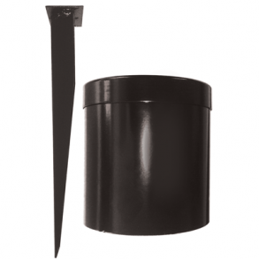 Skipper jordspyd til afsp�rringsstolpe