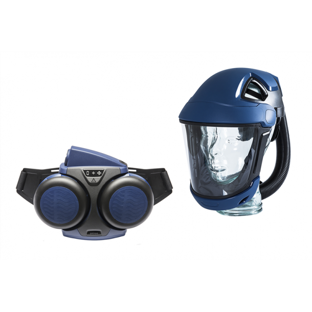 Sundstr�m SR 500/SR 570 sett med beltemontert turbomotorenhet og skjerm