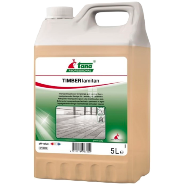 Tana Professional TIMBER Lamitan gulvpleje 5 l pk a 2 stk