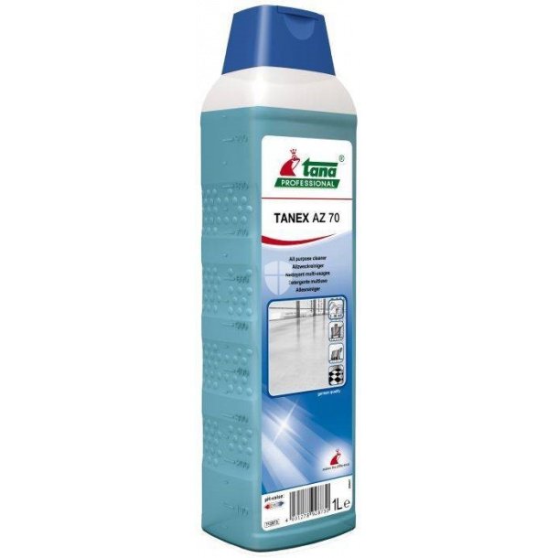 Tana Professional TANEX AZ 70 Universalrengring med salmiak 1 liter pk a 10 stk