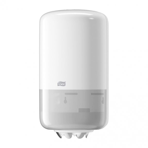 Tork Elevation M1 Mini dispenser hvid for aft�rringspapir