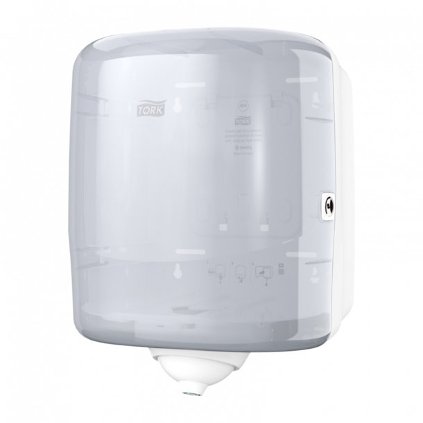 Tork Performance M4 Reflex Midi Centerfeed dispenser h�ndkl�deark hvid plast