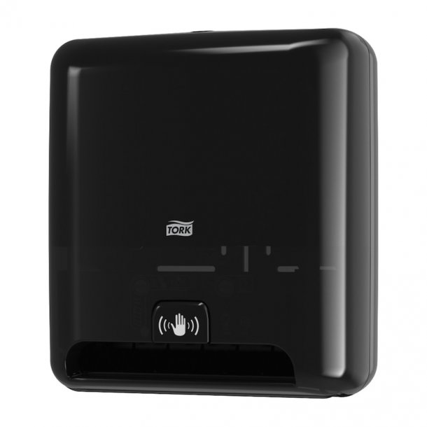 Tork Elevation H1 Matic Touchfree dispenser for h�ndkl�deark p� rulle sort plast
