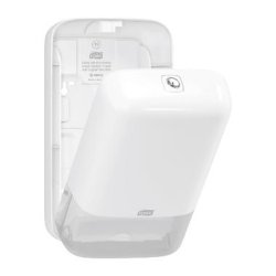 Tork Elevation T3 dispenser for toiletpapir i ark hvid plast