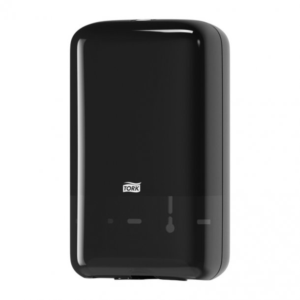Tork Elevation T3 dispenser for toiletpapir i ark sort plast