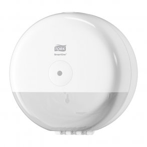 Tork Elevation T9 SmartOne Mini toiletpapir dispenser hvid plast