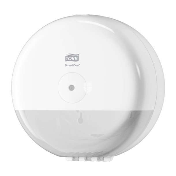 Tork Elevation T9 SmartOne Mini toiletpapir dispenser hvid plast