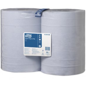 Tork Basic W1 aftrringspapir bl 2-lag pk a 2 stk