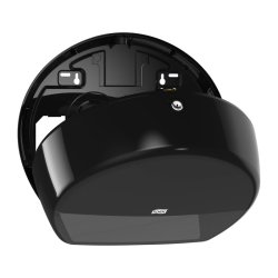 Tork Elevation T2 Mini Jumbo dispenser toiletpapir sort plast