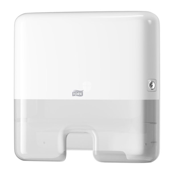 Tork Elevation H2 Xpress Mini dispenser Multifold hndkldeark hvid plast