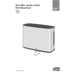 Tork Image Line T2 dispenser Mini Jumbo toiletpapir rustfrit stl