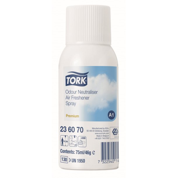 Tork Air freshener Spray Premium A1 Neutral 75ml pk a 12 stk