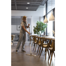 Vikan DampDry 31 mikrofibermoppe Hook &amp; Loop 40 cm Gr