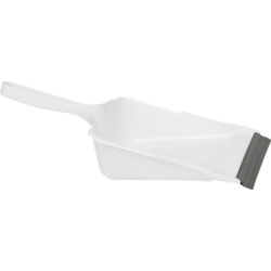 Vikan Fejebakke med gummilbe 210 mm Hvid