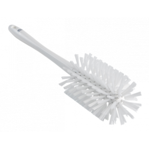 Vikan Rrbrste med skaft 90mm Medium/stiv 430 mm Hvid