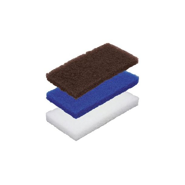 Vikan Skurepad stiv 245 mm pk a 10 stk