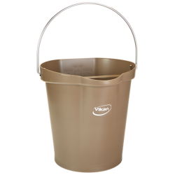 Vikan Spand 12 l med hldetud og indvendig mleangivelse