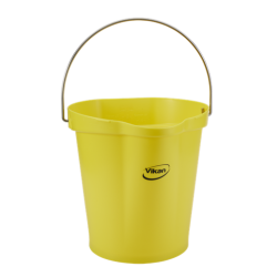 Vikan Spand 12 l med hldetud og indvendig mleangivelse