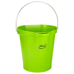 Vikan Spand 12 l med hldetud og indvendig mleangivelse