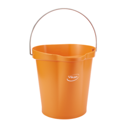 Vikan Spand 12 l med hldetud og indvendig mleangivelse