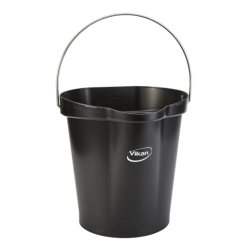 Vikan Spand 12 l med hldetud og indvendig mleangivelse