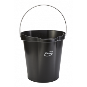 Vikan Spand 12 l med hldetud og indvendig mleangivelse