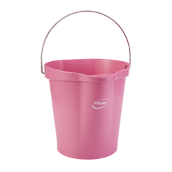 Vikan Spand 12 l med hldetud og indvendig mleangivelse