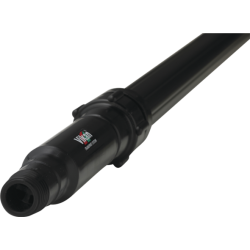Vikan Teleskopskaft med vandgennemlb aluminium 1600 - 2780 mm 31 mm Sort