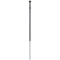 Vikan Topreguleret teleskopskaft med kliksystem 1235 - 1770 mm 29 mm Gr