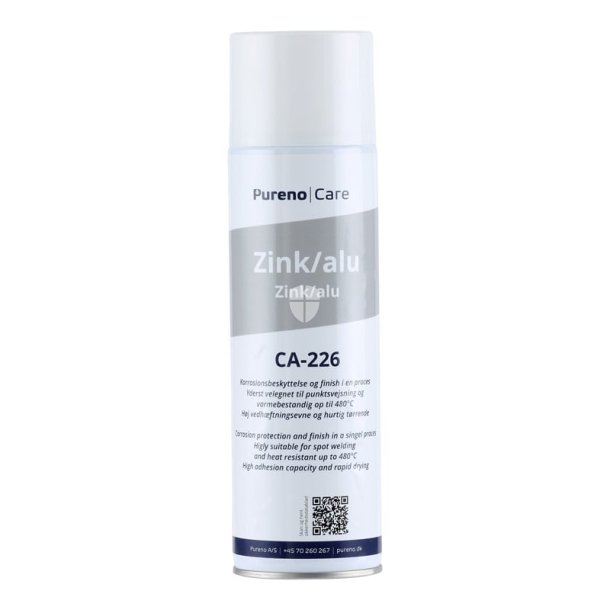 Pureno Zink/alu Spray propan/butan CA-226 500 ml