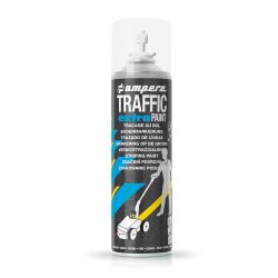 Ampere Traffic Paint Extra Kvalitets markeringsspray til udendrs opmrkning 500ml