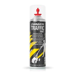 Ampere Traffic Paint Markeringsspray til brug ude- og indendrs 500ml