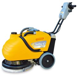Adiatek Baby 43 gulvvaskemaskine batteri 1500 kvm/time 43 cm arbejdsbredde