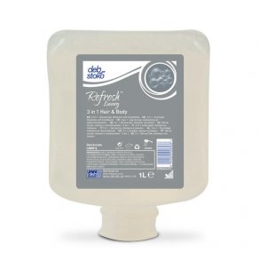 Deb Stoko Refresh Luxury 3 in 1 Hair & Body 1l pk a 6 stk