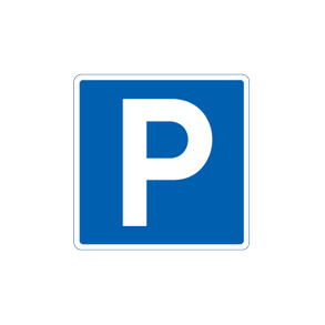 Skilt Parkering E 33,1 oplysningstavle og parkeringsskilt