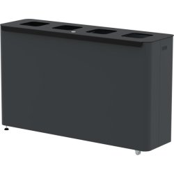 Eco Star Station til affaldssortering 4 x 60l