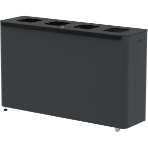 Eco Star Station til affaldssortering 4 x 60l