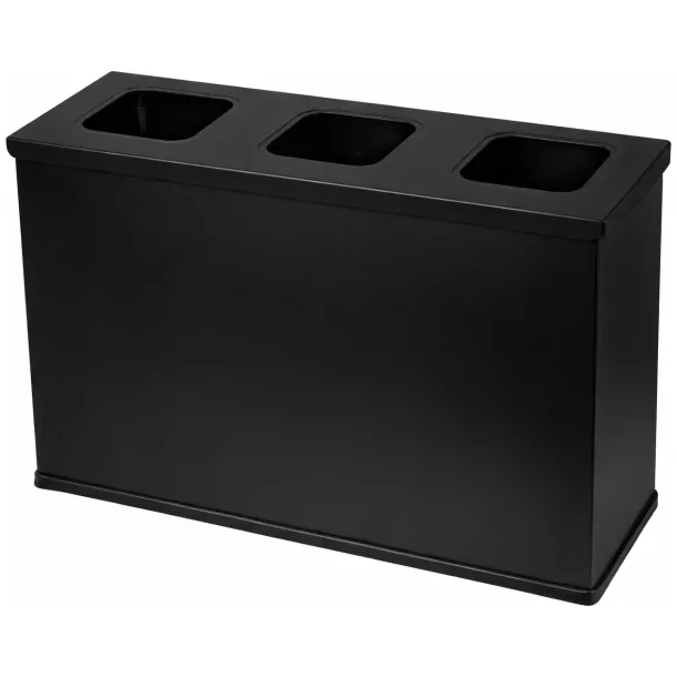 Eco Station Mini affaldssortering til 3 spande Sort