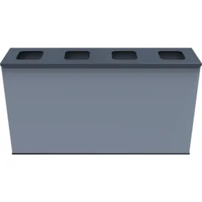 Eco Station til affaldssortering med 4 s�kkeholdere