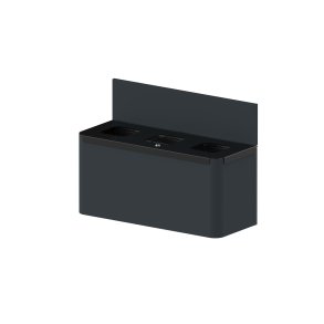 Eco Star Wall affaldssortering til vgmontering 3 rum