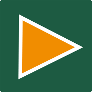 Skilt Naturstyrelsen Ekstrem Orange Lakeret Aluminium 10 x 10 cm NSM05