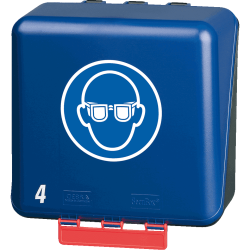 Gebra SecuBox Midi Opbevaringsboks til 4 Briller Bl