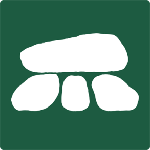 Skilt Naturstyrelsen Gravhj Lakeret Aluminium 100 x 100 mm NSS20