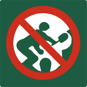 Skilt Naturstyrelsen Gravning forbudt Aluminium 10 x 10 cm NSF17