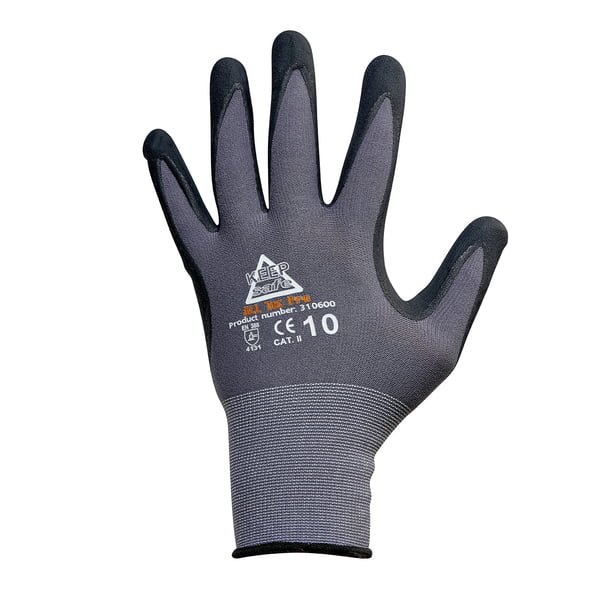 Keep Safe handske All-Tec Pro PU/nitril skum belægning og nylon for pk a 12 par - Tekniker og Montage - Nordic