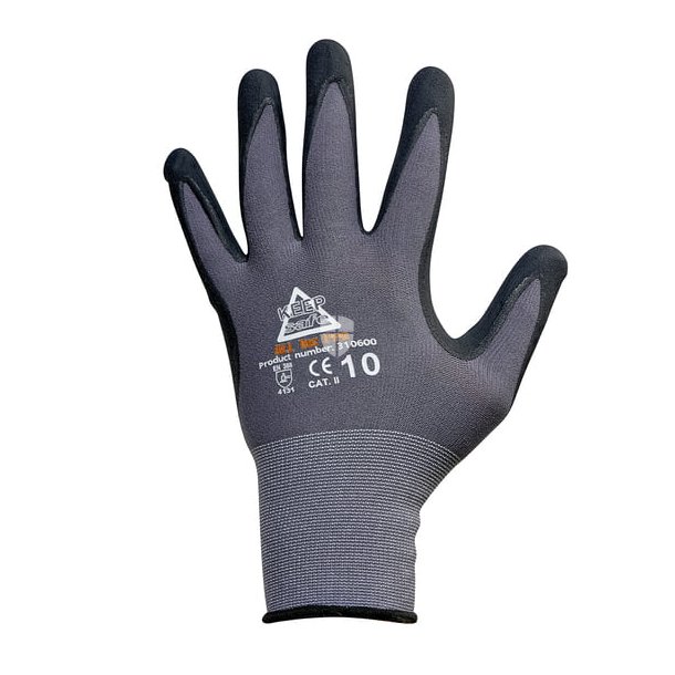 Keep Safe handske All-Tec Pro PU/nitril skum belgning og nylon for pk a 12 par