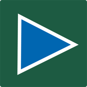 Skilt Naturstyrelsen Let Bl Lakeret Aluminium 10 x 10 cm NSM02