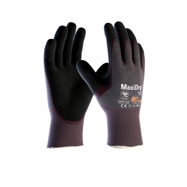 MaxiDry 56-424 H�ndfladebelagt montagehandske 