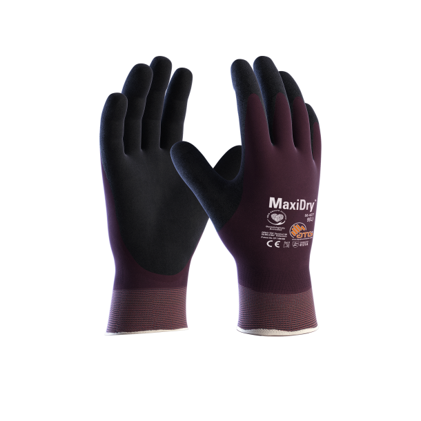 MaxiDry 56-427 Full HT Helt belagt strikhandske 